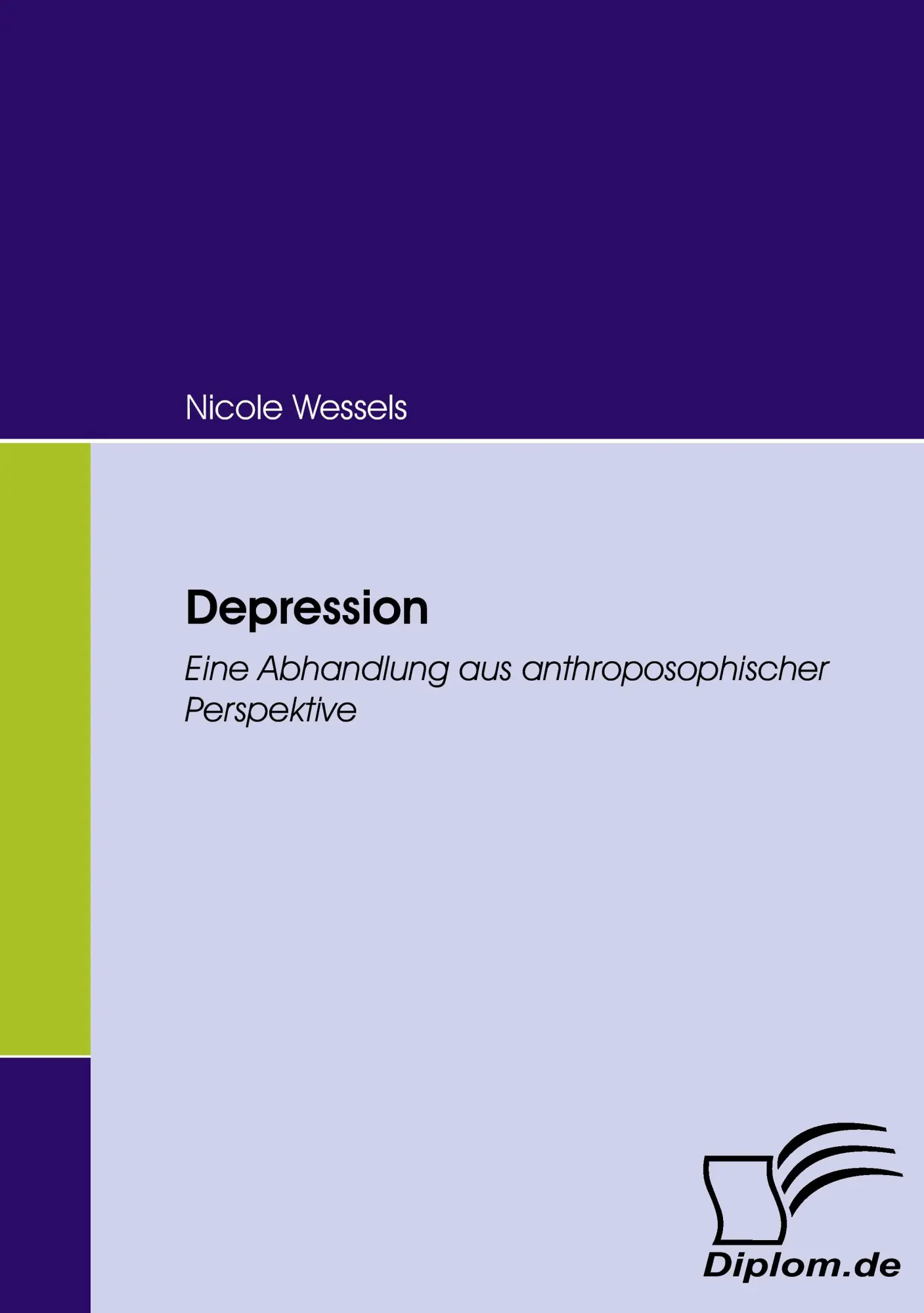 Cover: 9783836659079 | Depression | Eine Abhandlung aus anthroposophischer Perspektive | Buch