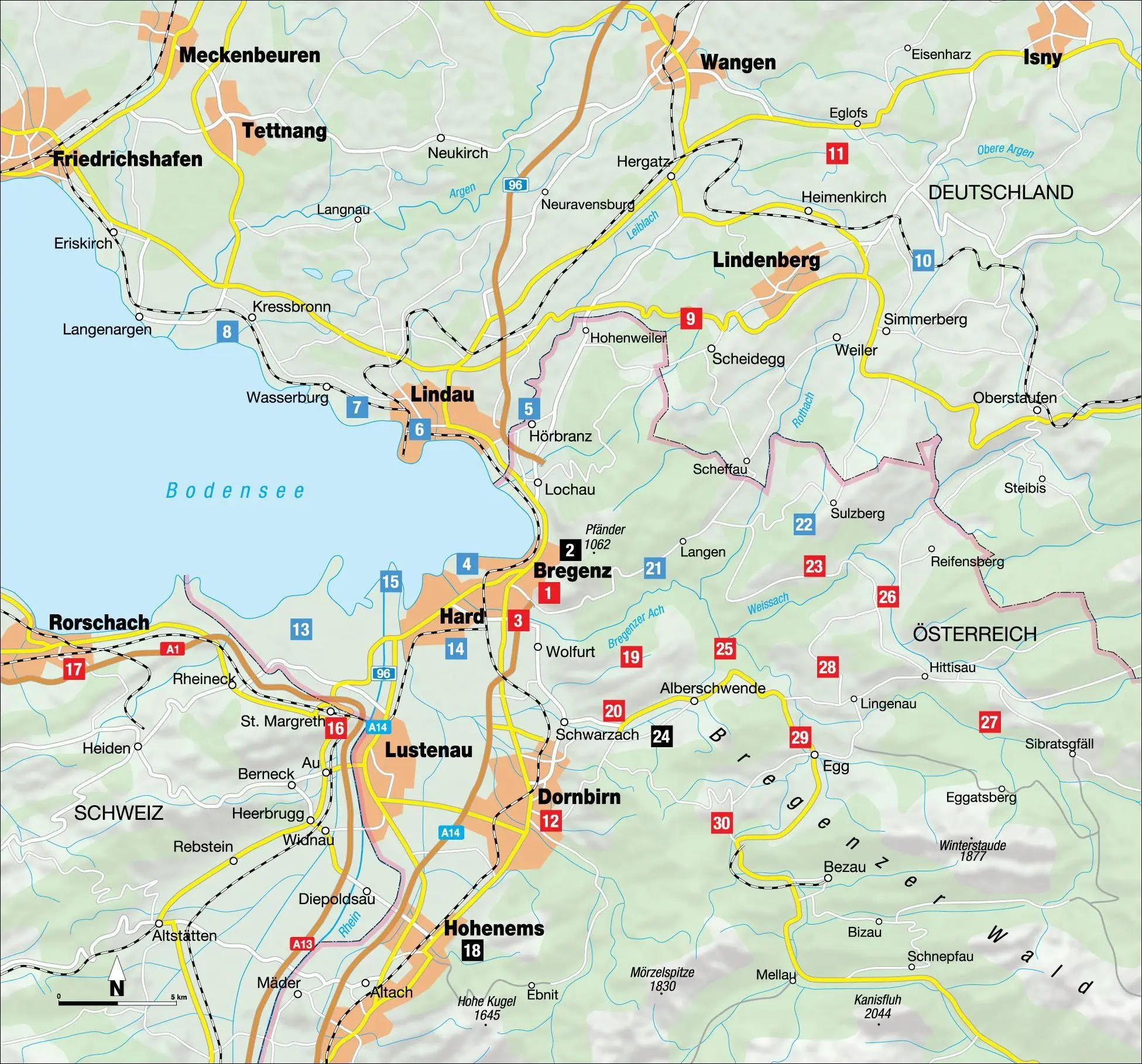 Bild: 9783862469079 | Erlebnis-Wanderungen in und um Bregenz | Benedikt Grimmler | Buch