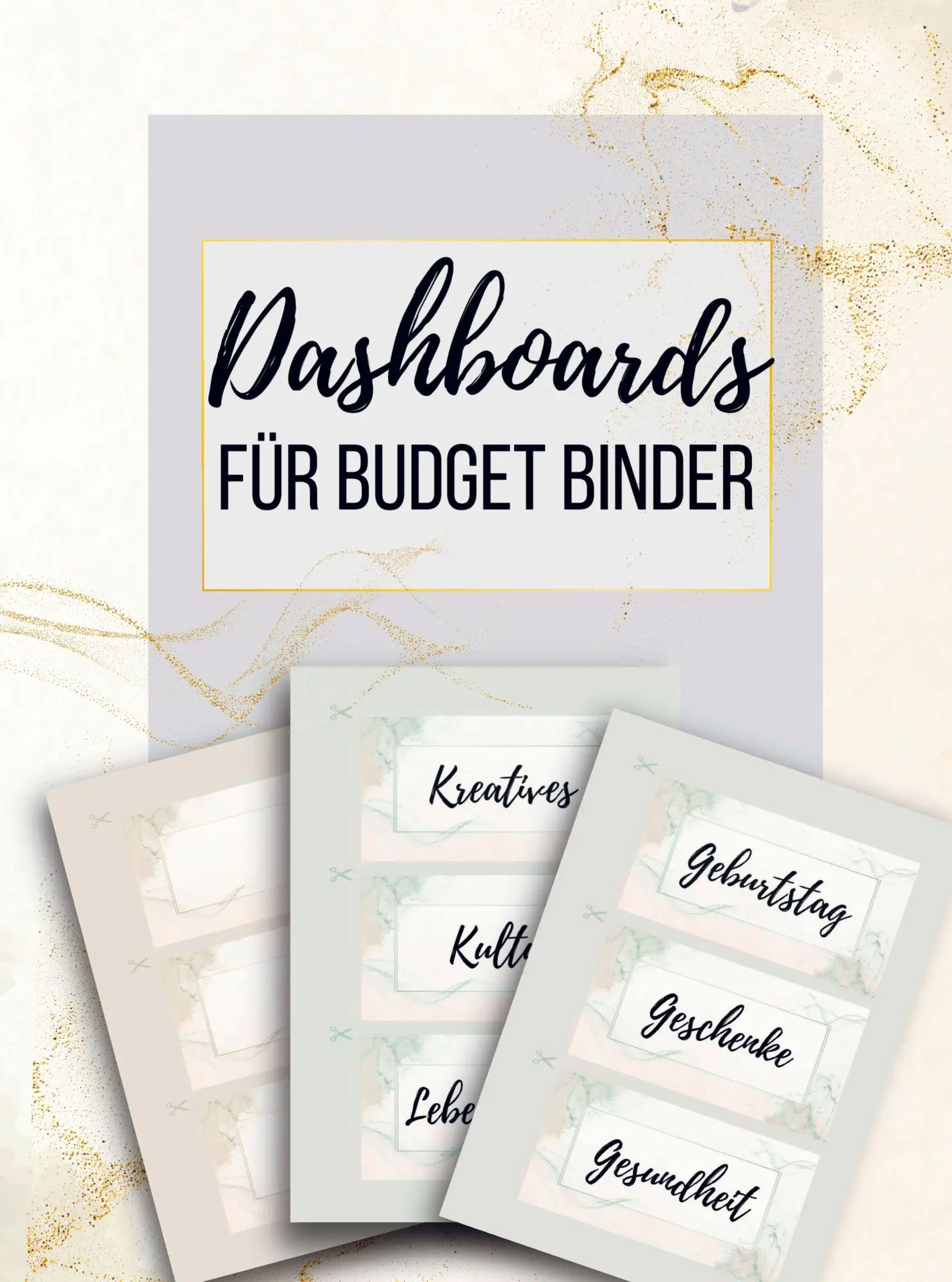 Cover: 9789403879079 | Dashboards für Budget Binder A6 | Monika Müller | Taschenbuch | 80 S.