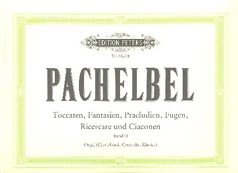Cover: 9790014079079 | Organ Works, in 2 volumes, Vol.2 | Johann Pachelbel | Buch