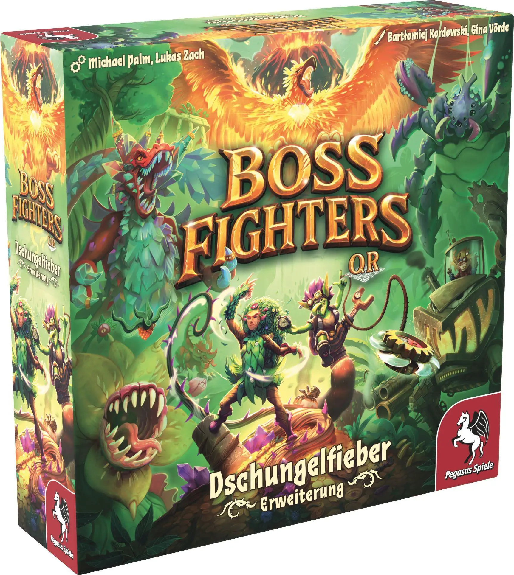 Cover: 4250231749179 | Boss Fighters QR: Dschungelfieber [Erweiterung] | Spiel | 51272G