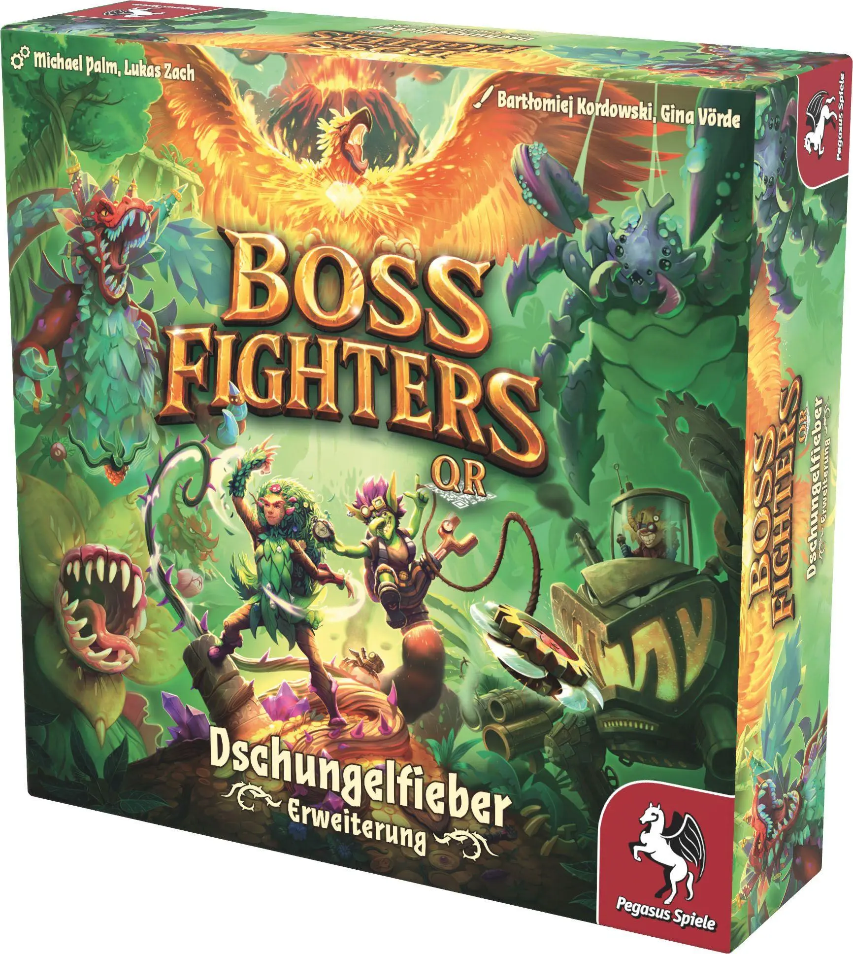 Bild: 4250231749179 | Boss Fighters QR: Dschungelfieber [Erweiterung] | Spiel | 51272G