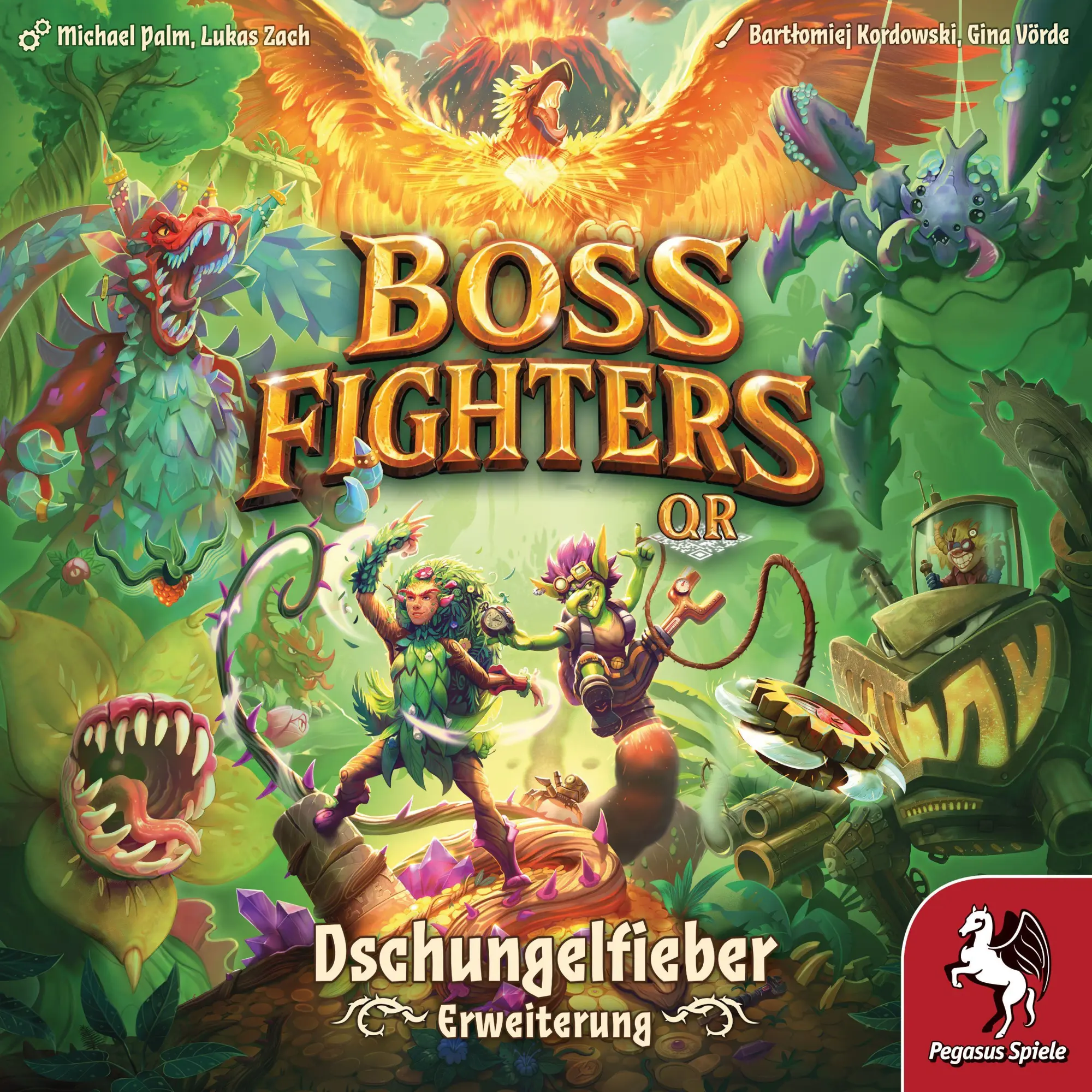 Bild: 4250231749179 | Boss Fighters QR: Dschungelfieber [Erweiterung] | Spiel | 51272G