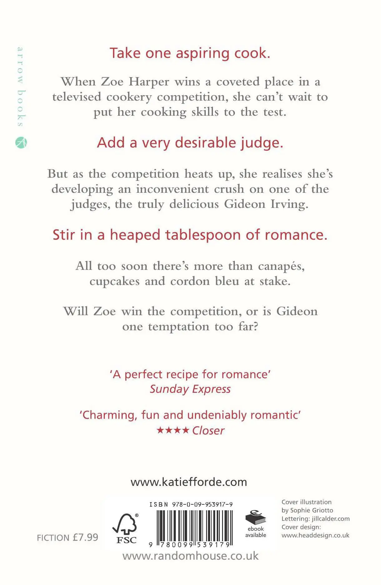 Rückseite: 9780099539179 | Recipe for Love | Katie Fforde | Taschenbuch | Kartoniert / Broschiert