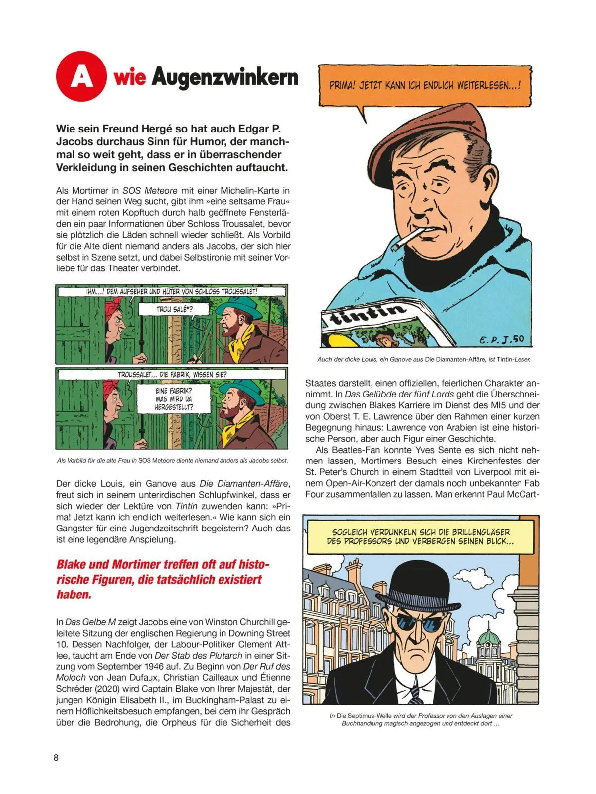 Bild: 9783551809179 | Blake und Mortimer: Das Blake und Mortimer Lexikon | Naugrette | Buch