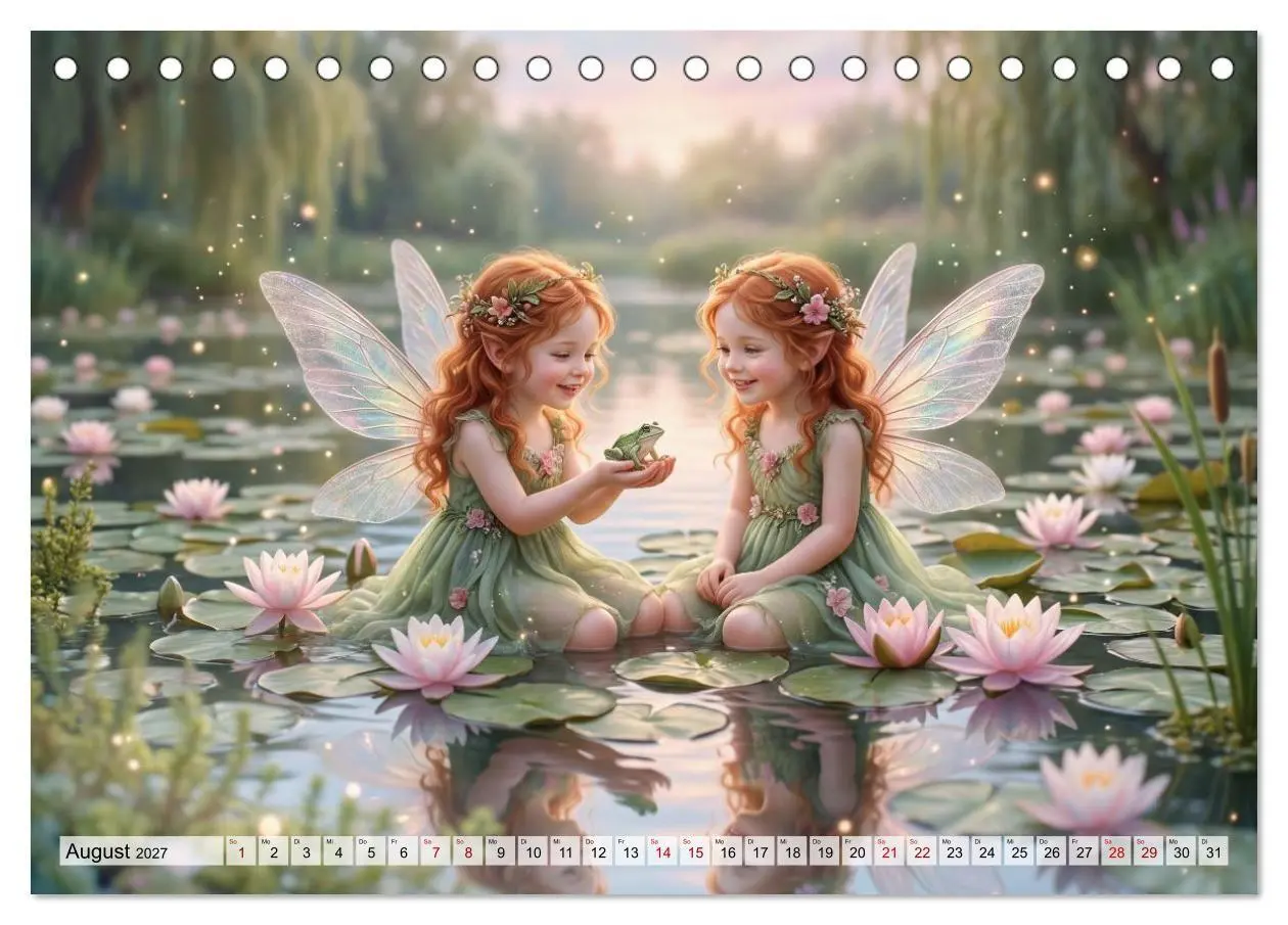 Bild: 9783569729179 | Im Zaubergarten der Feenkinder (Tischkalender 2027 DIN A5 quer),...