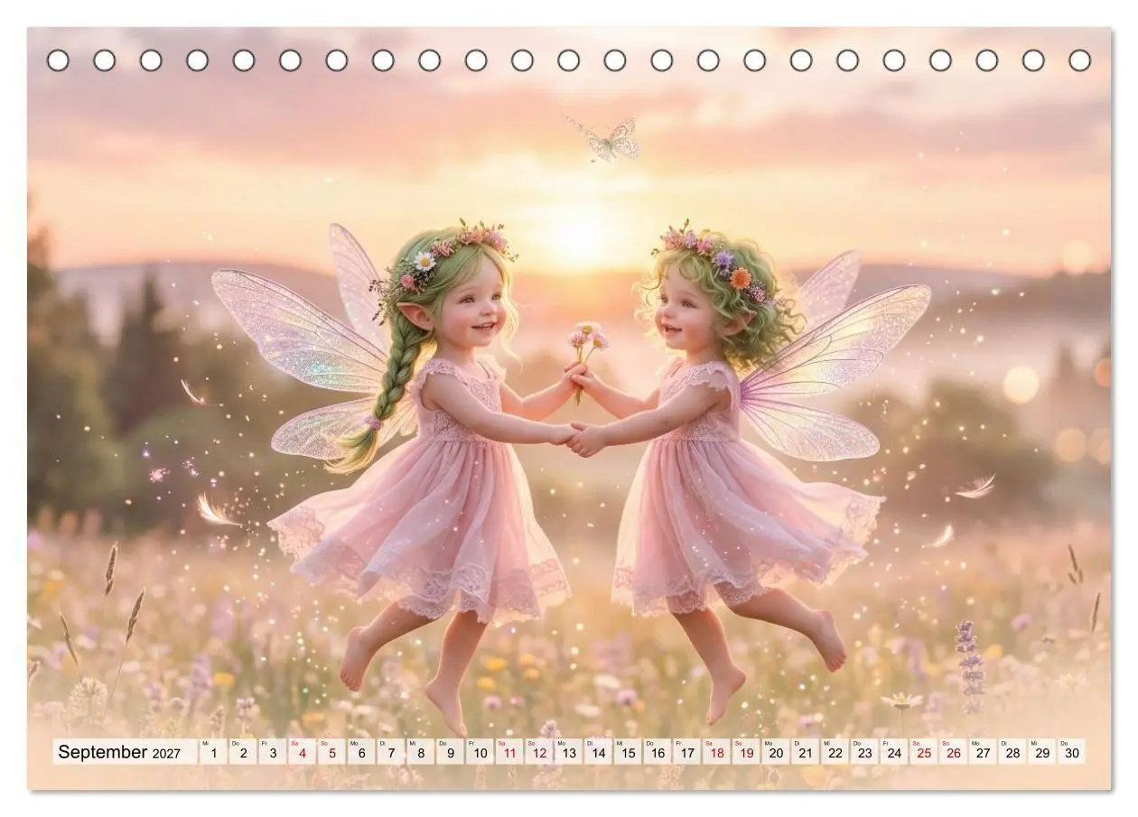 Bild: 9783569729179 | Im Zaubergarten der Feenkinder (Tischkalender 2027 DIN A5 quer),...
