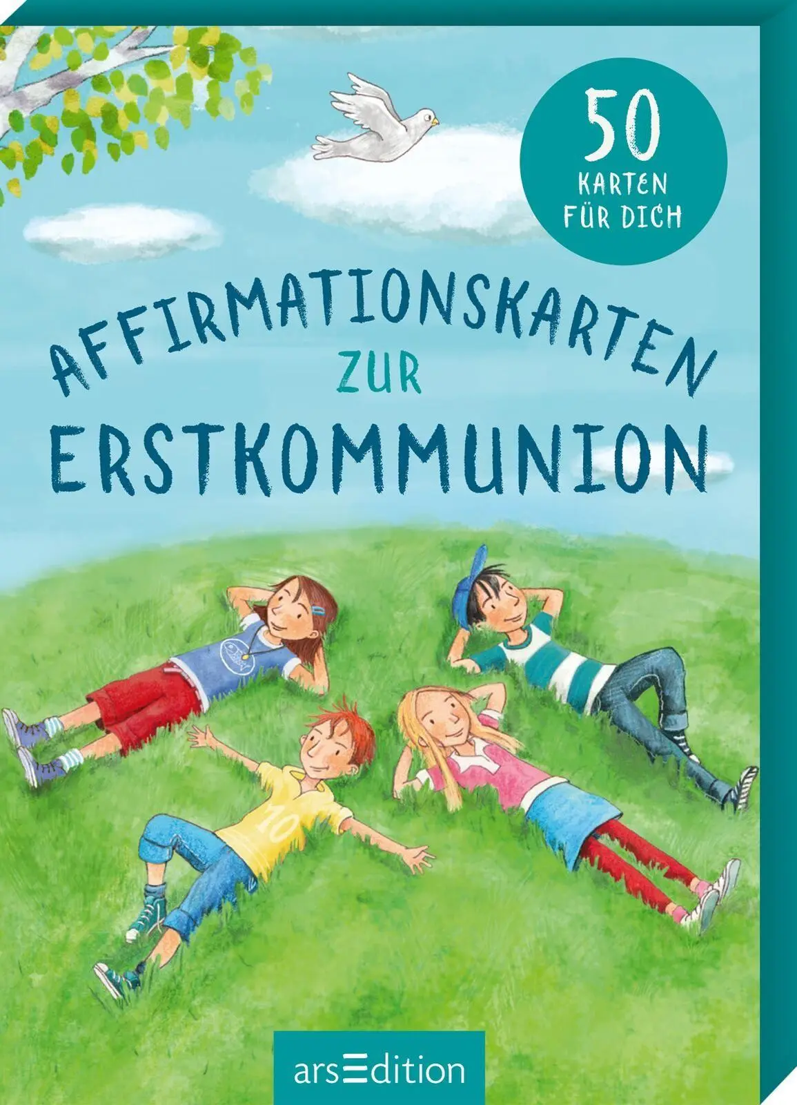 Cover: 9783845869179 | Affirmationskarten zur Erstkommunion | 50 Karten für dich | Cuno