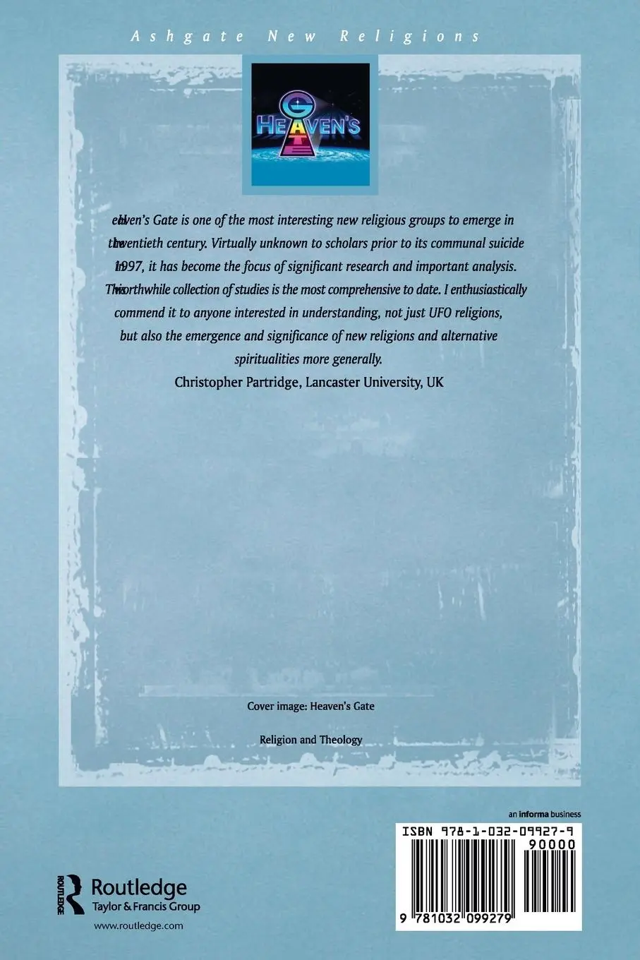 Rückseite: 9781032099279 | Heaven's Gate | Postmodernity and Popular Culture in a Suicide Group