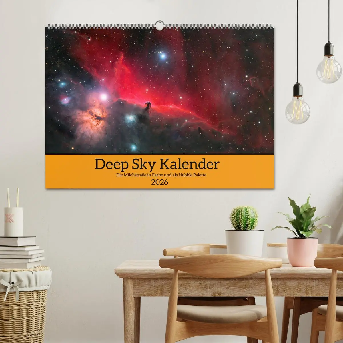 Bild: 9783457399279 | Deep Sky Kalender (Wandkalender 2026 DIN A2 quer), CALVENDO...