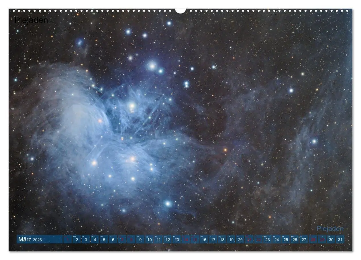Bild: 9783457399279 | Deep Sky Kalender (Wandkalender 2026 DIN A2 quer), CALVENDO...