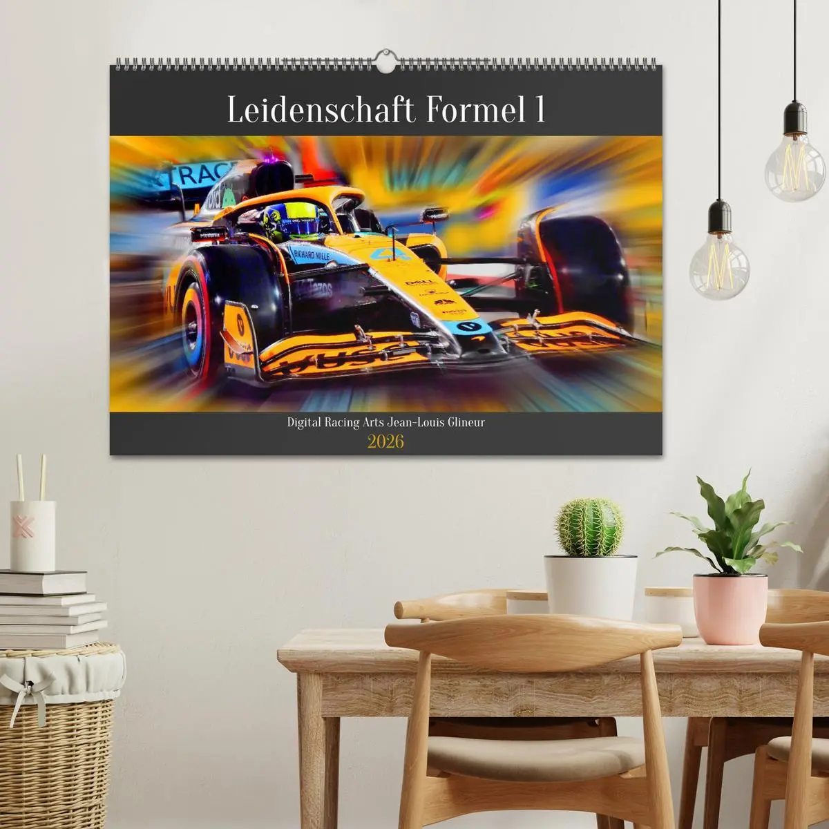 Bild: 9783457609279 | Leidenschaft Formel 1 (Wandkalender 2026 DIN A2 quer), CALVENDO...