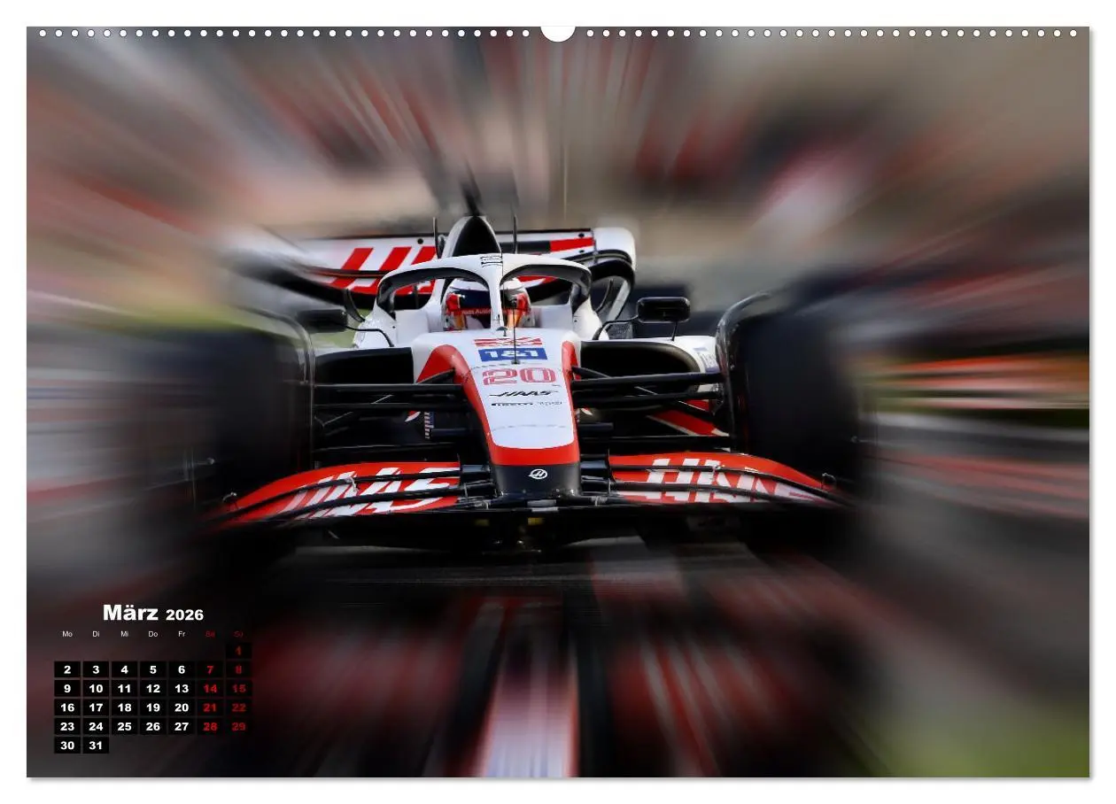 Bild: 9783457609279 | Leidenschaft Formel 1 (Wandkalender 2026 DIN A2 quer), CALVENDO...
