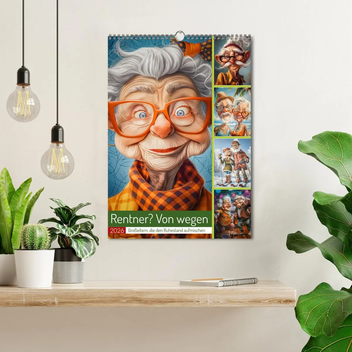 Bild: 9783516249279 | Rentner? Von wegen (Wandkalender 2026 DIN A3 hoch), CALVENDO...