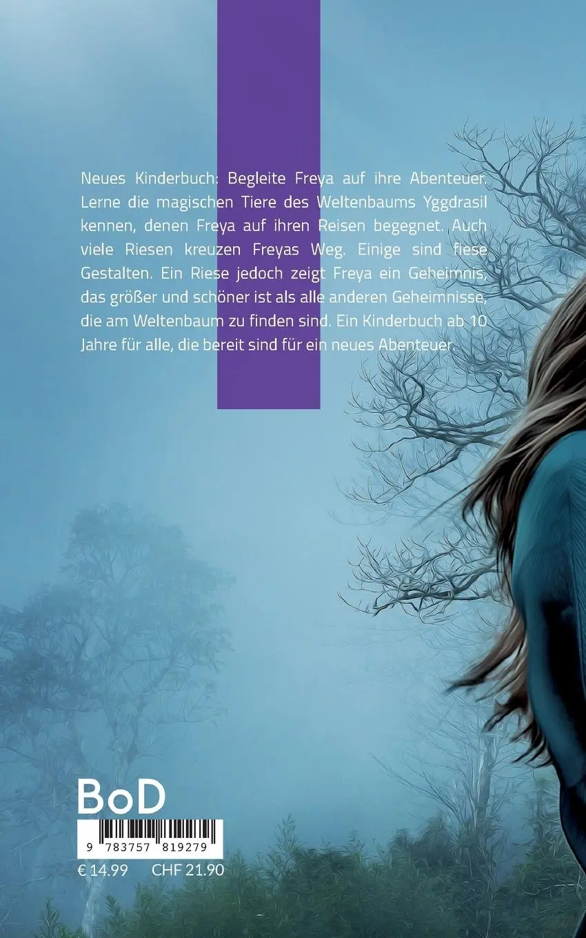 Rückseite: 9783757819279 | Freya | Geschichten eines Göttermädchens | Mathias Bellmann | Buch