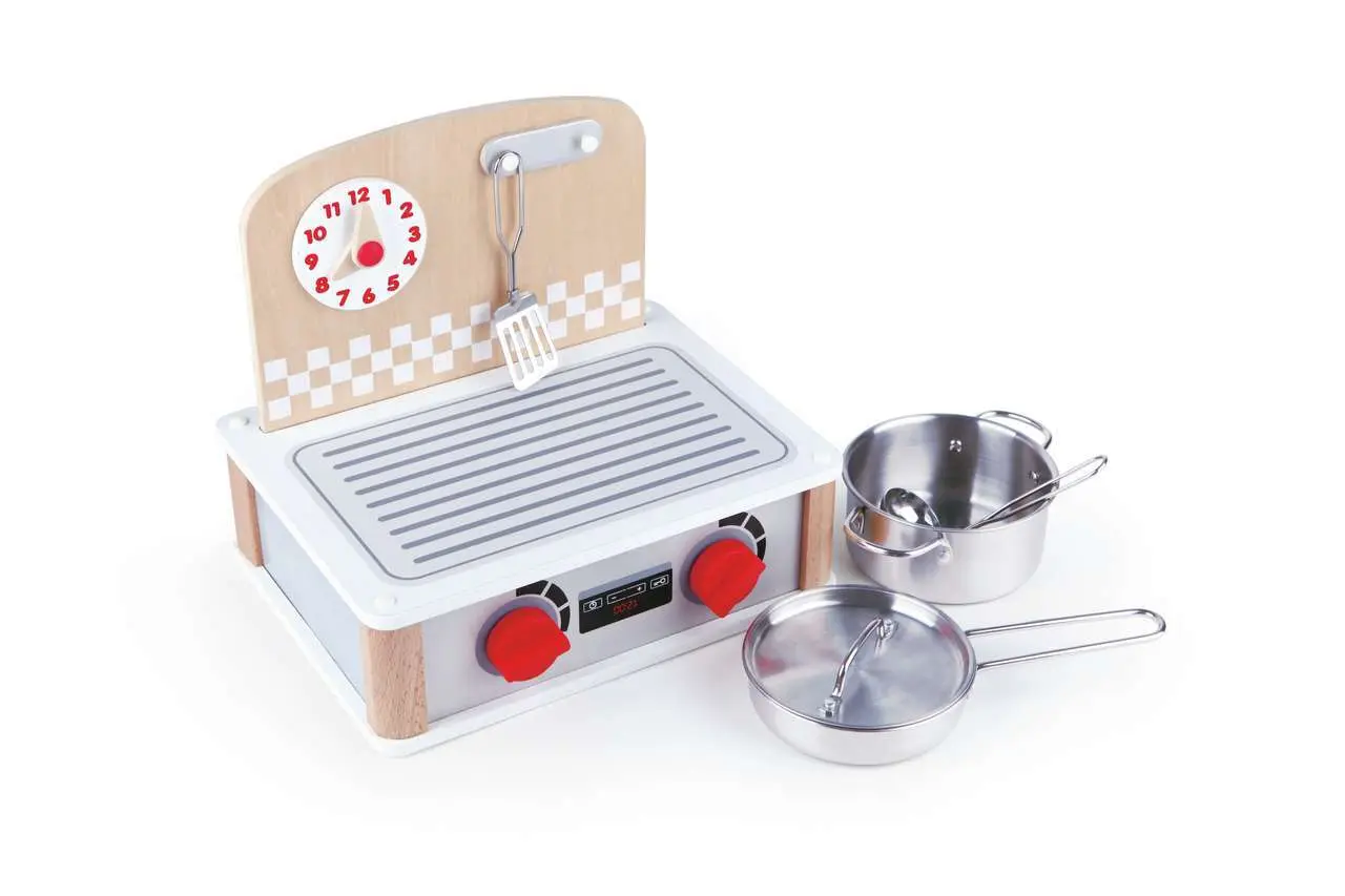 Bild: 6943478019379 | Hape - 2-in-1 Küchen- &amp; Grill-Set | Toynamics Europe GmbH | Deutsch