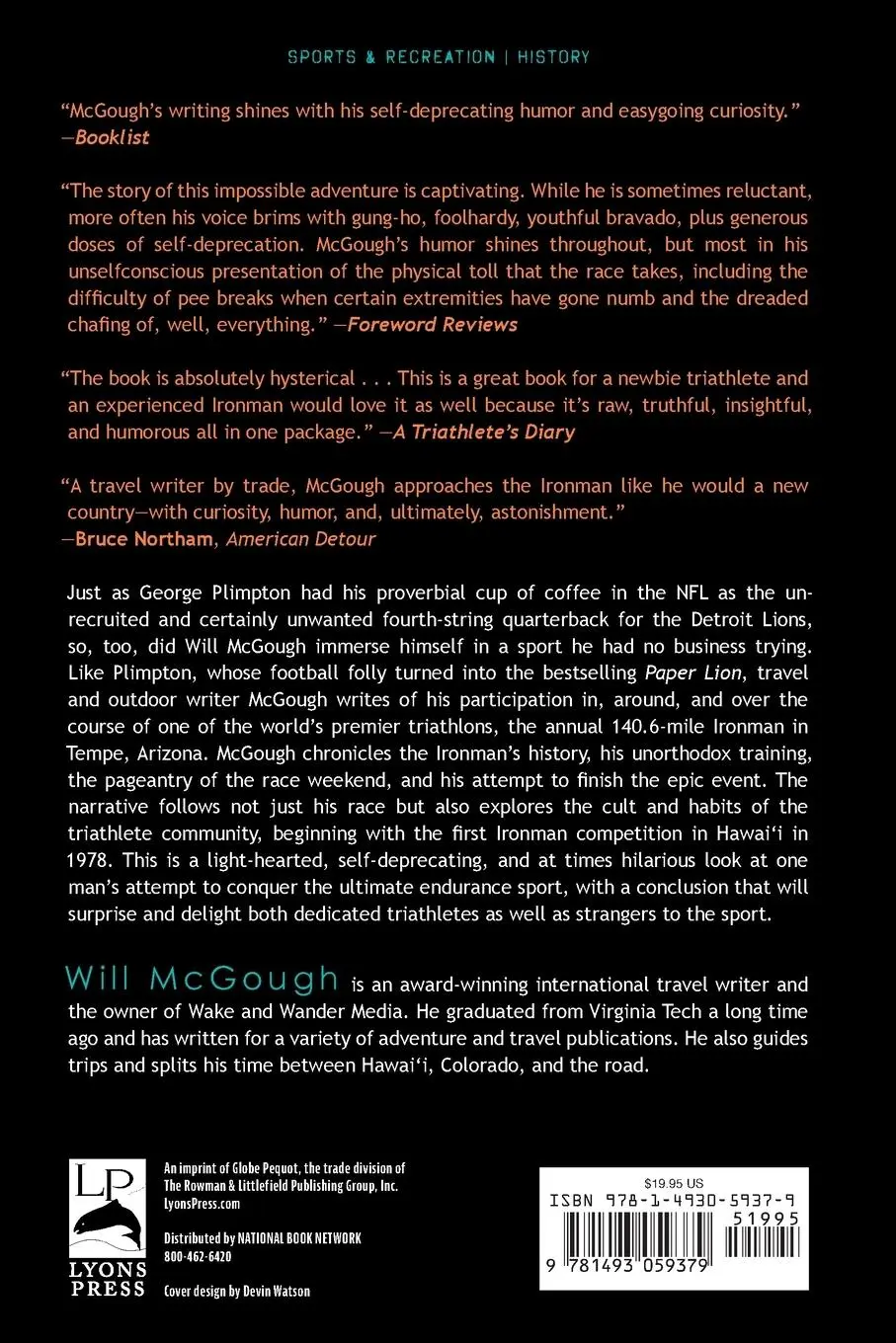 Rückseite: 9781493059379 | Swim, Bike, Bonk | Will McGough | Taschenbuch | Englisch | 2022