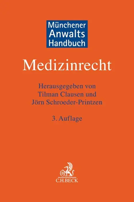 Cover: 9783406729379 | Münchener Anwaltshandbuch Medizinrecht | Tilman Clausen | Buch | 2019