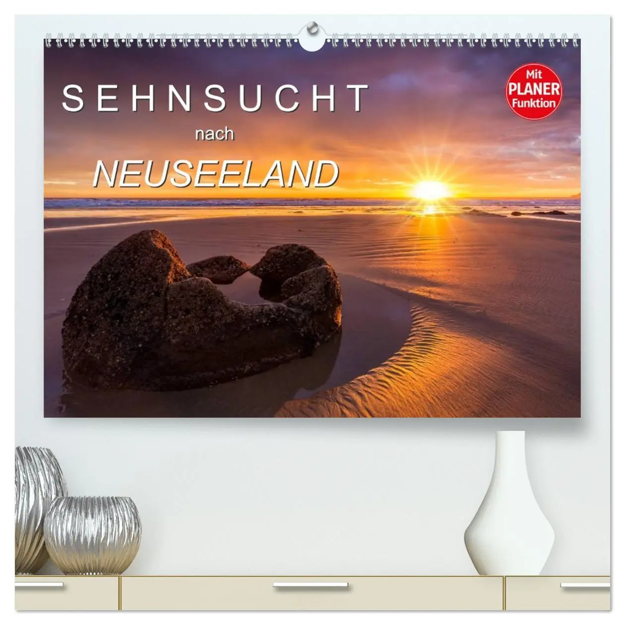 Cover: 9783457769379 | Sehnsucht nach Neuseeland (hochwertiger Premium Wandkalender 2026...