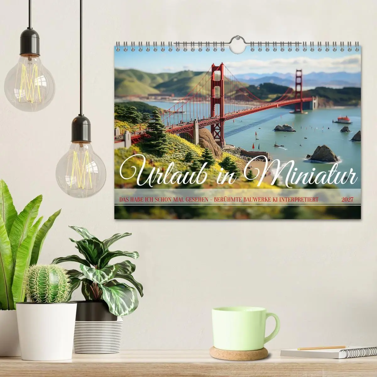 Bild: 9783569259379 | Urlaub in Miniatur (Wandkalender 2027 DIN A4 quer), CALVENDO...