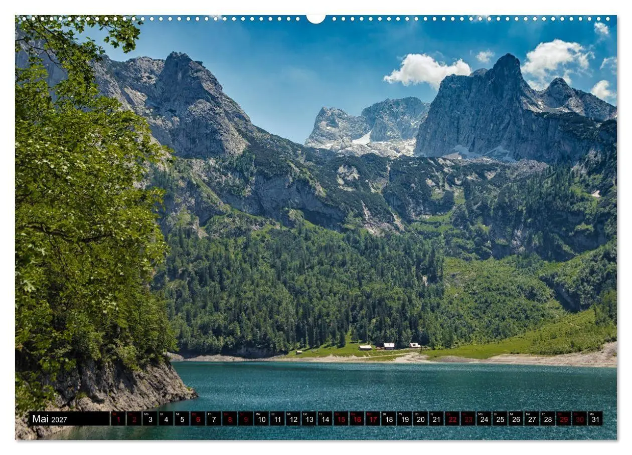 Bild: 9783569879379 | Seen - Berge - Salzkammergut (hochwertiger Premium Wandkalender...