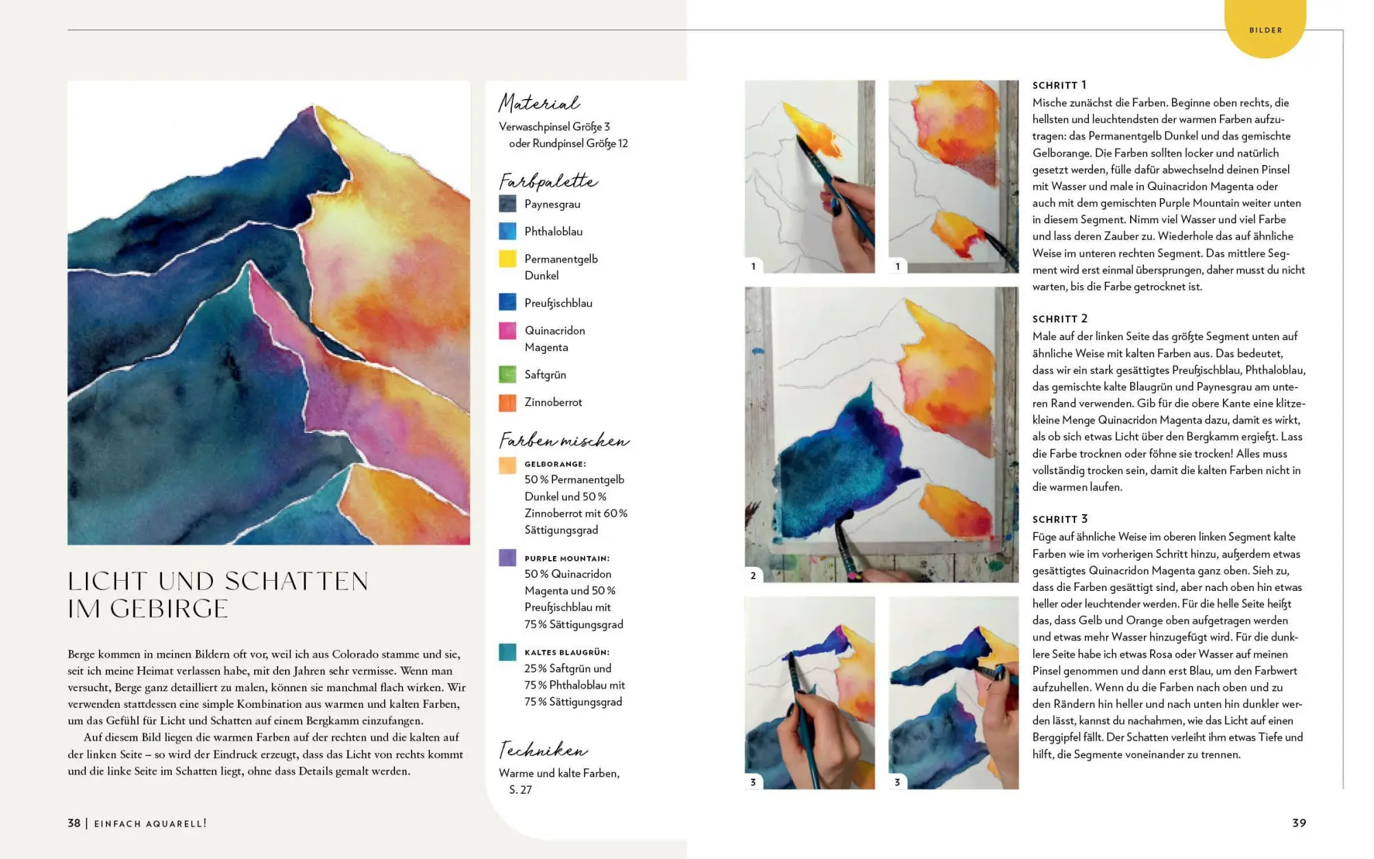 Bild: 9783745929379 | Einfach Aquarell! Dein Watercolor-Starter-Set mit Anleitungen...