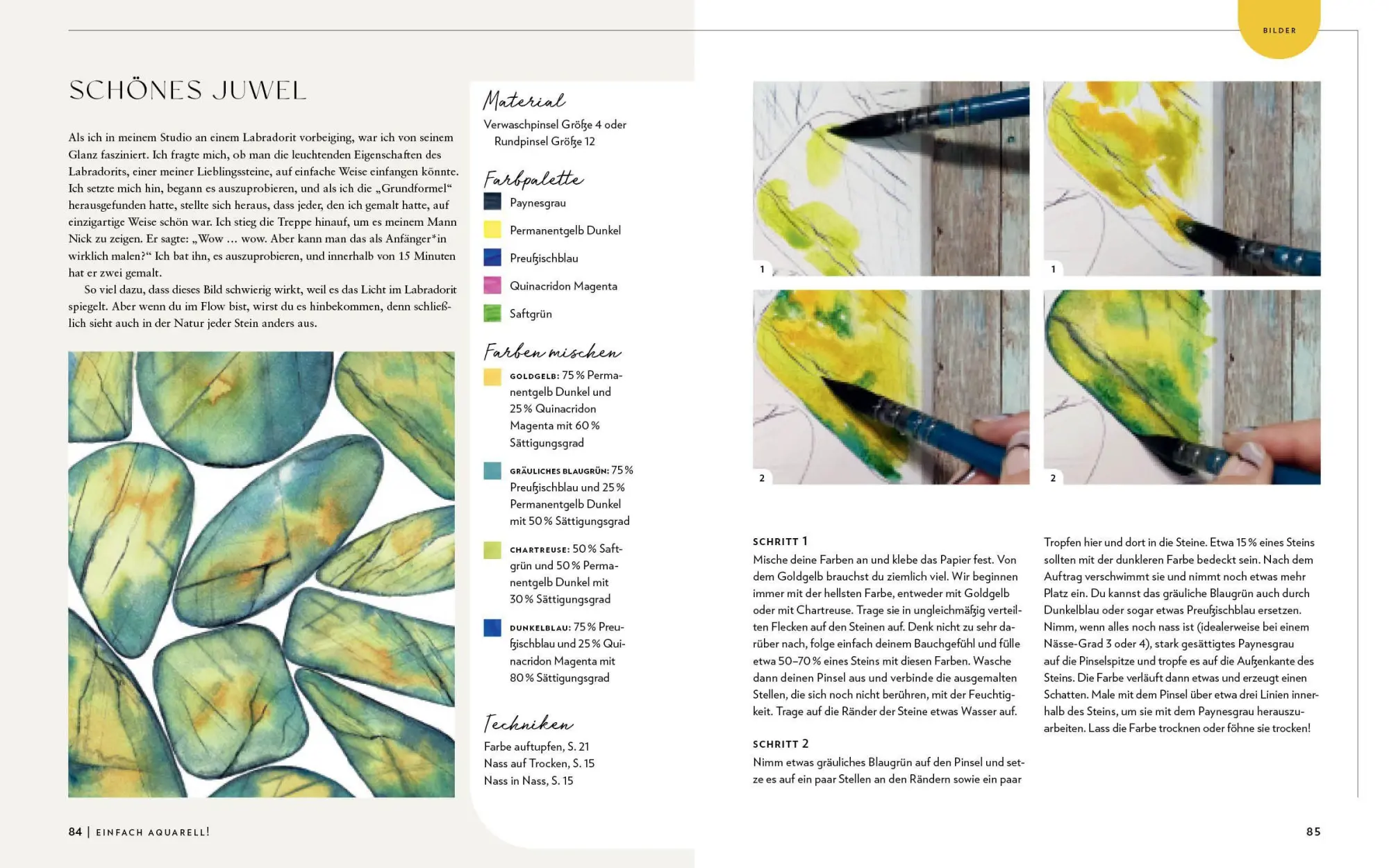 Bild: 9783745929379 | Einfach Aquarell! Dein Watercolor-Starter-Set mit Anleitungen...