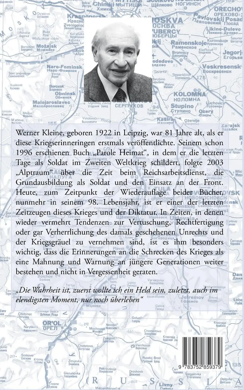 Rückseite: 9783752859379 | Alptraum | Werner Kleine | Taschenbuch | 364 S. | Deutsch | 2020