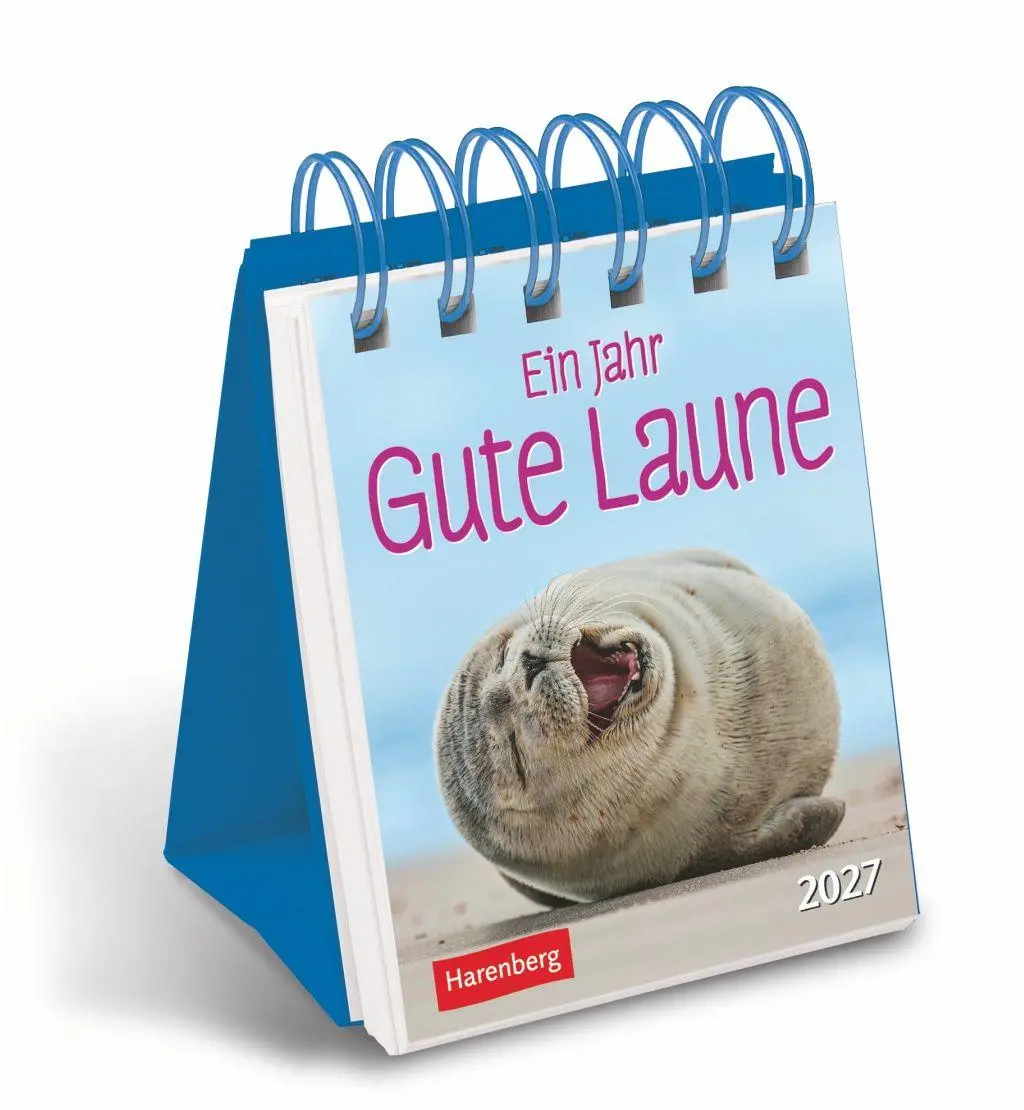 Cover: 9783840039379 | Ein Jahr gute Laune Mini-Geschenkkalender 2027 | Julia Linne | 380 S.