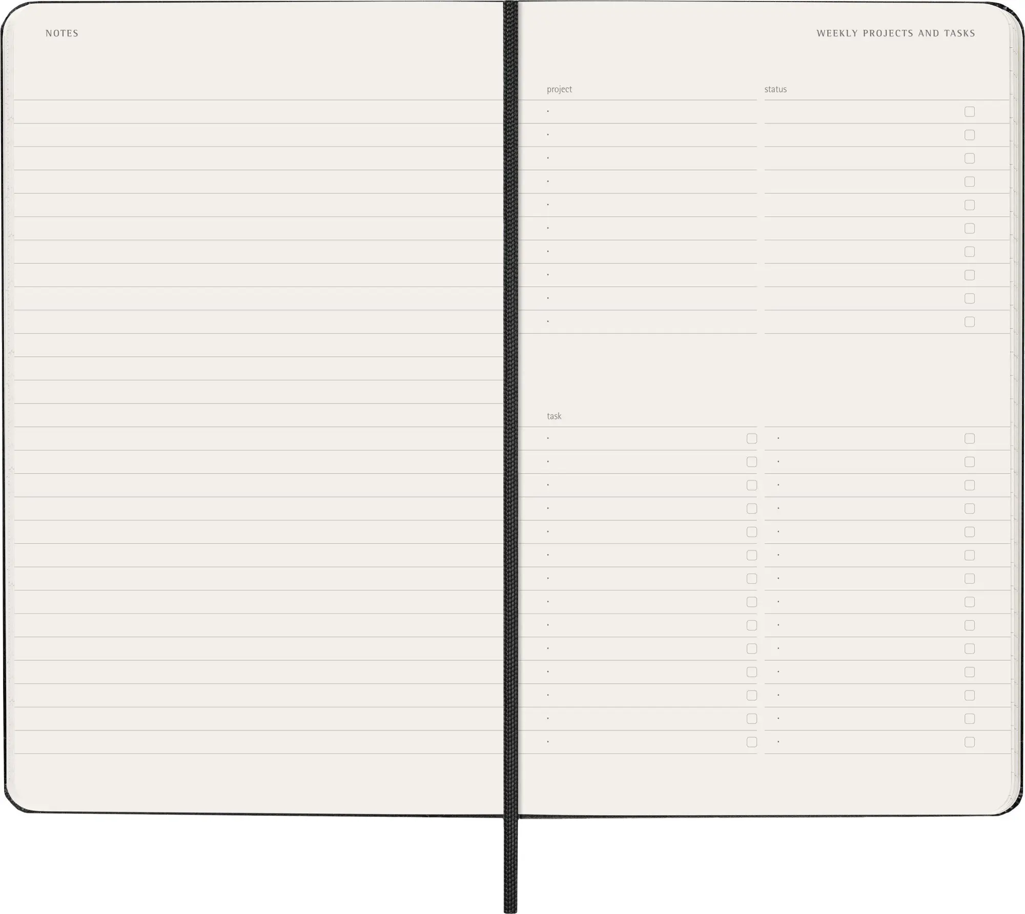 Bild: 8056999279479 | Moleskine 12 Monate Pro Wochen Notizkalender 2027, Pro Large/A5, 1...