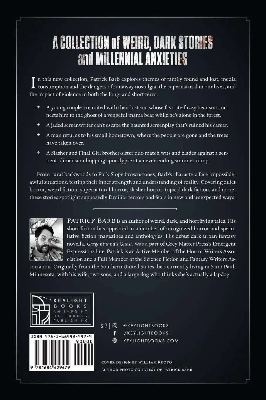 Rückseite: 9781684429479 | Pre-Approved for Haunting | And Other Stories | Patrick Barb | Buch