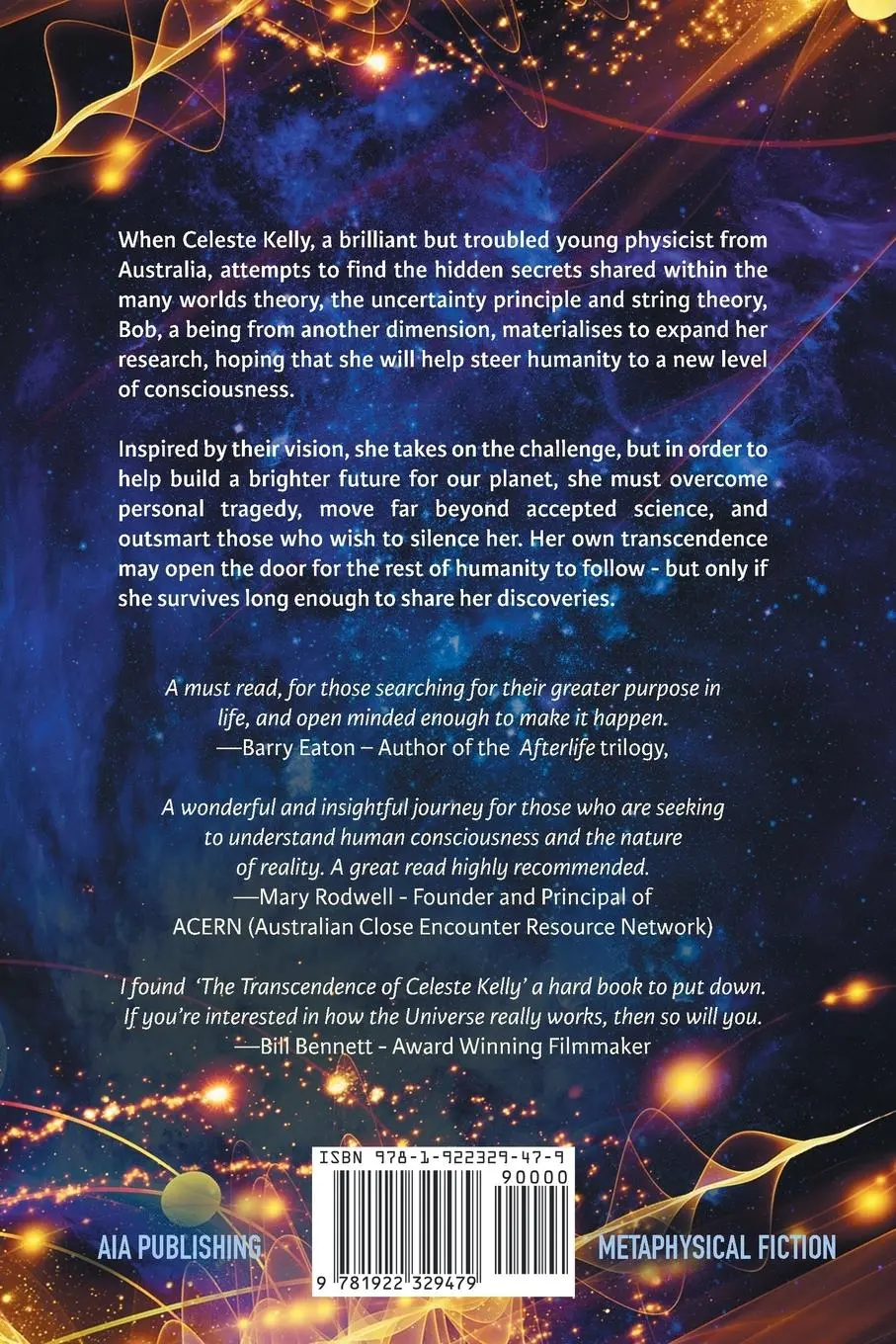 Rückseite: 9781922329479 | The Transcendence of Celeste Kelly | Peter Smith | Taschenbuch | 2023