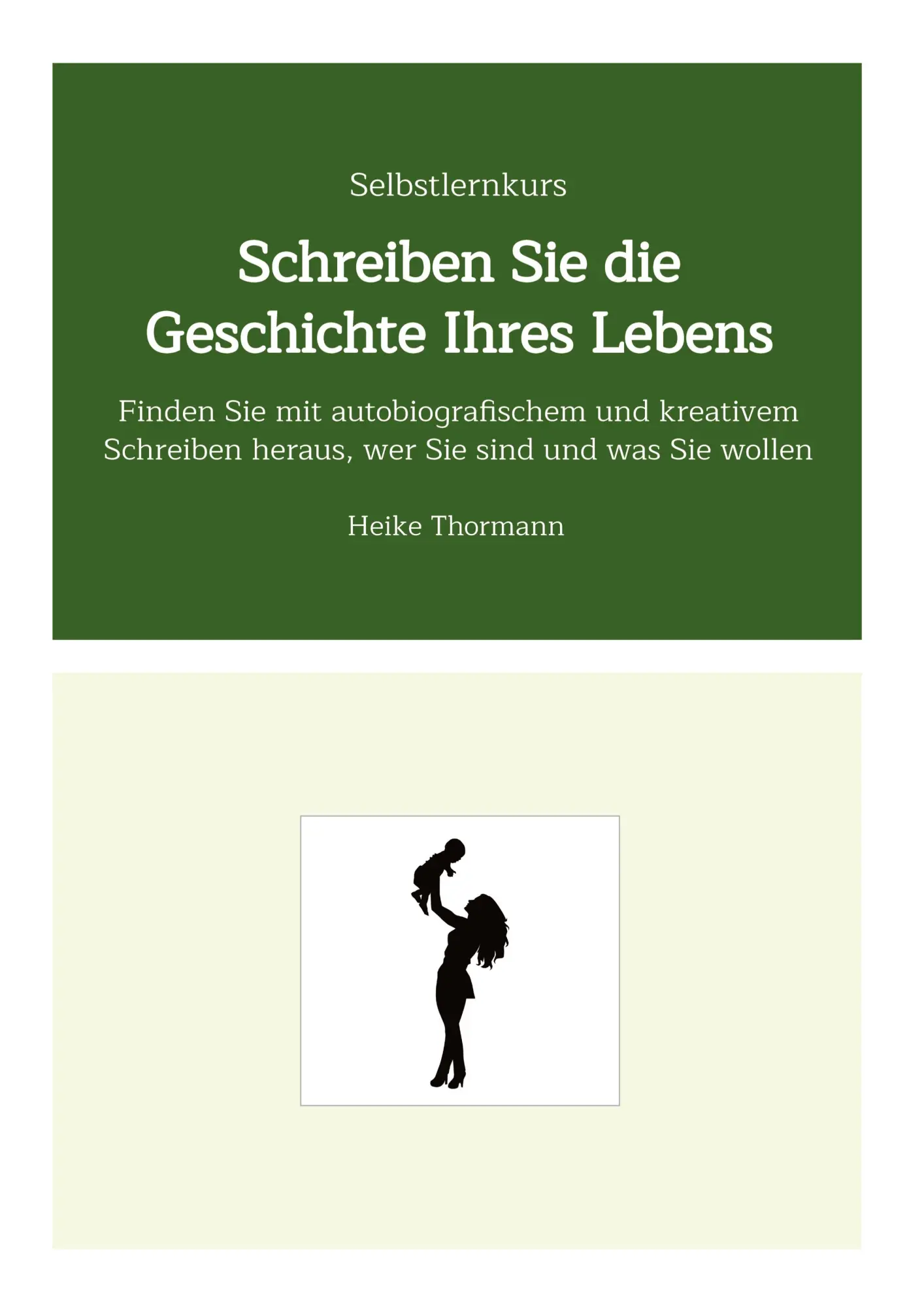 Cover: 9783347629479 | Selbstlernkurs: Schreiben Sie die Geschichte Ihres Lebens | Thormann