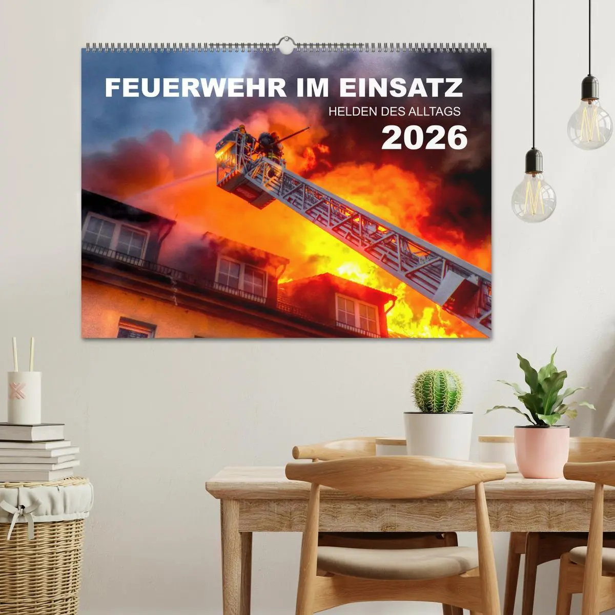 Bild: 9783457689479 | FEUERWEHR IM EINSATZ (Wandkalender 2026 DIN A2 quer), CALVENDO...