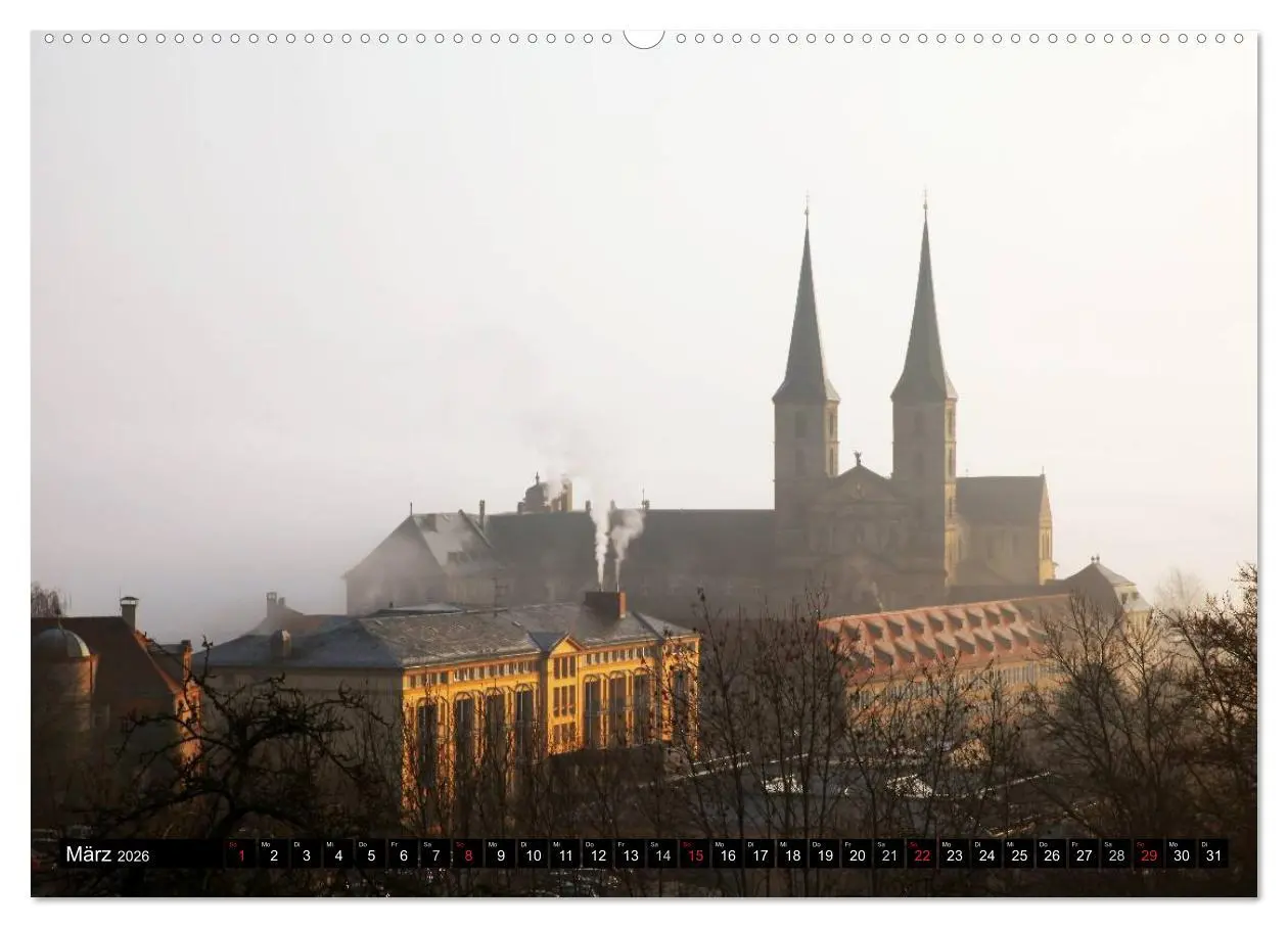 Bild: 9783457999479 | Bezauberndes Bamberg (hochwertiger Premium Wandkalender 2026 DIN A2...