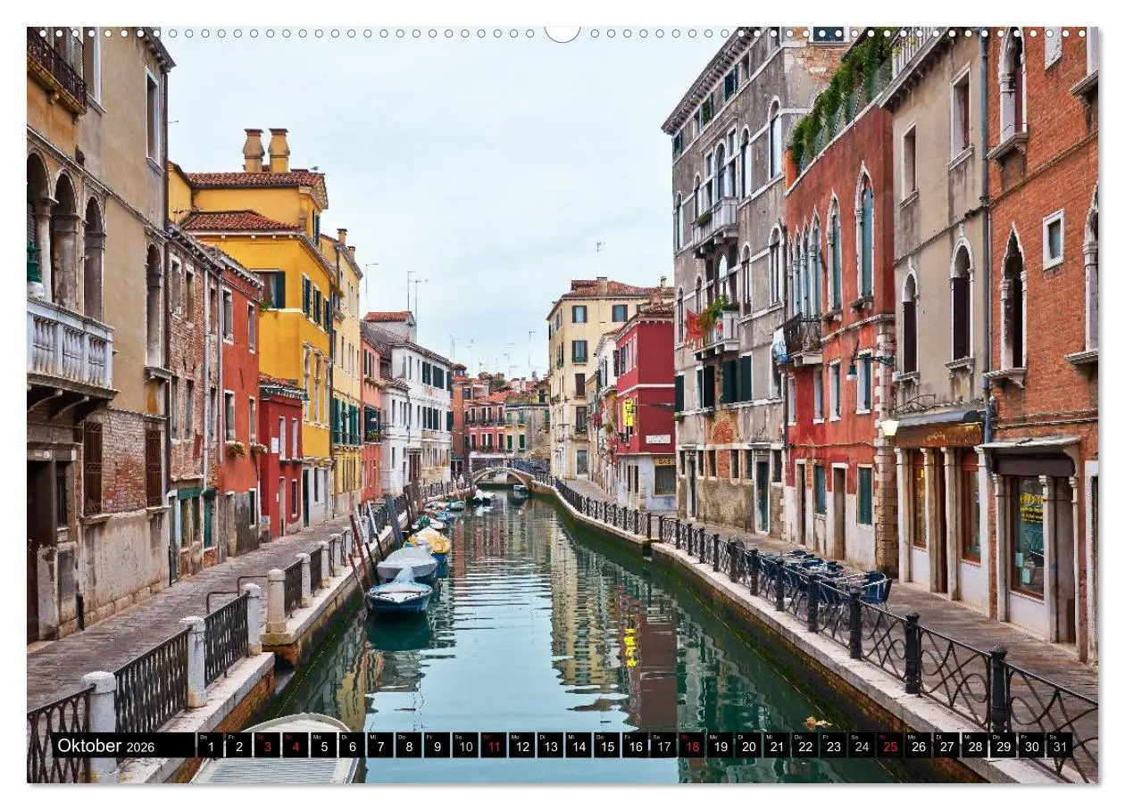 Bild: 9783516089479 | Besuch in Venedig (Wandkalender 2026 DIN A2 quer), CALVENDO...