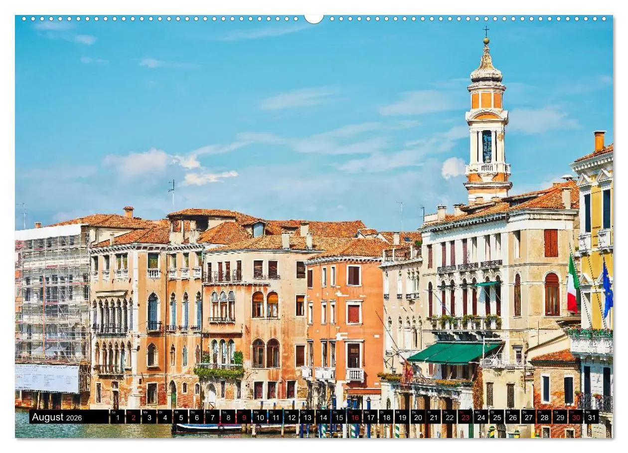 Bild: 9783516089479 | Besuch in Venedig (Wandkalender 2026 DIN A2 quer), CALVENDO...