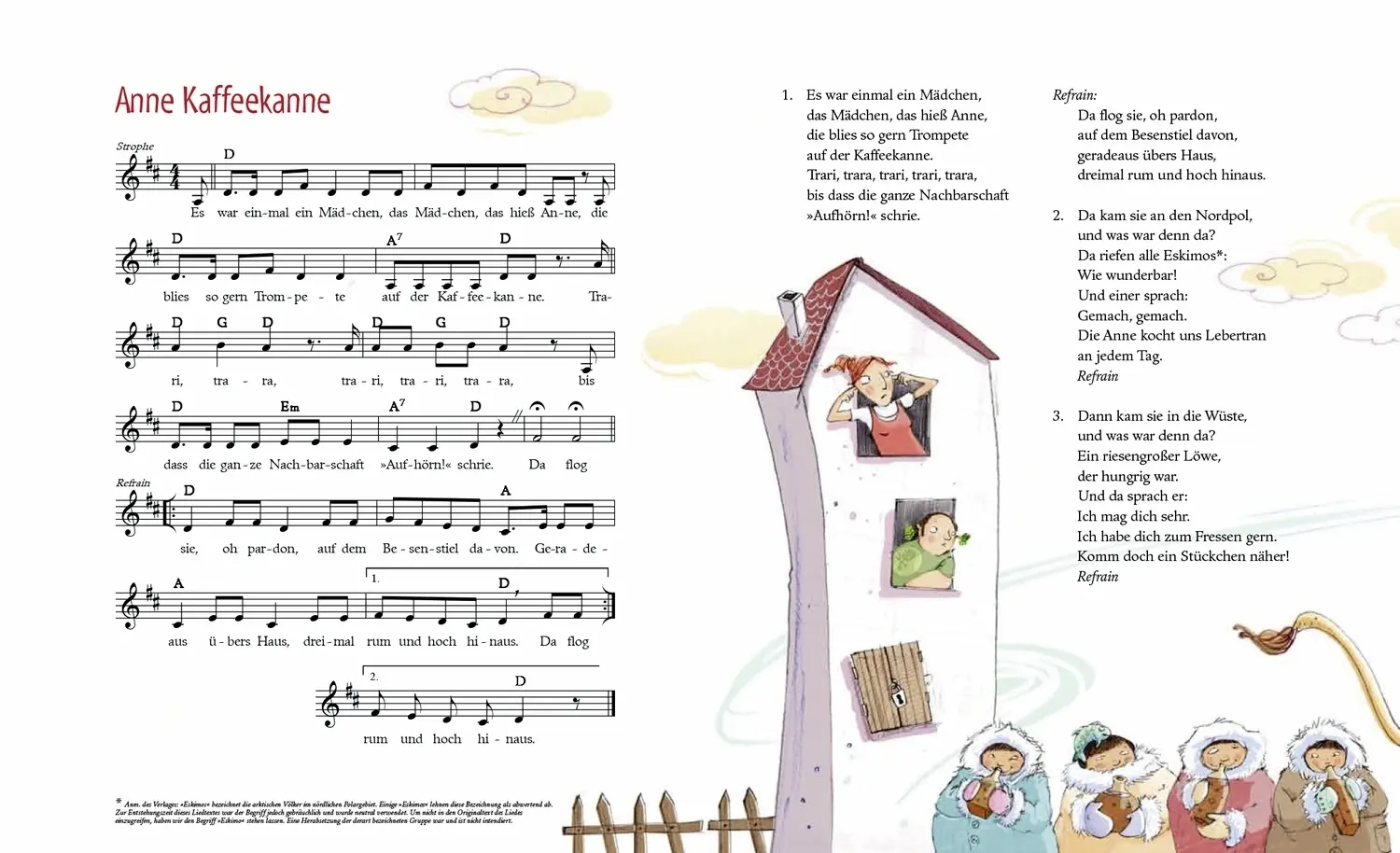 Bild: 9783770739479 | Das Anne Kaffeekanne Liederbuch | Zum Singen, Spielen und Tanzen