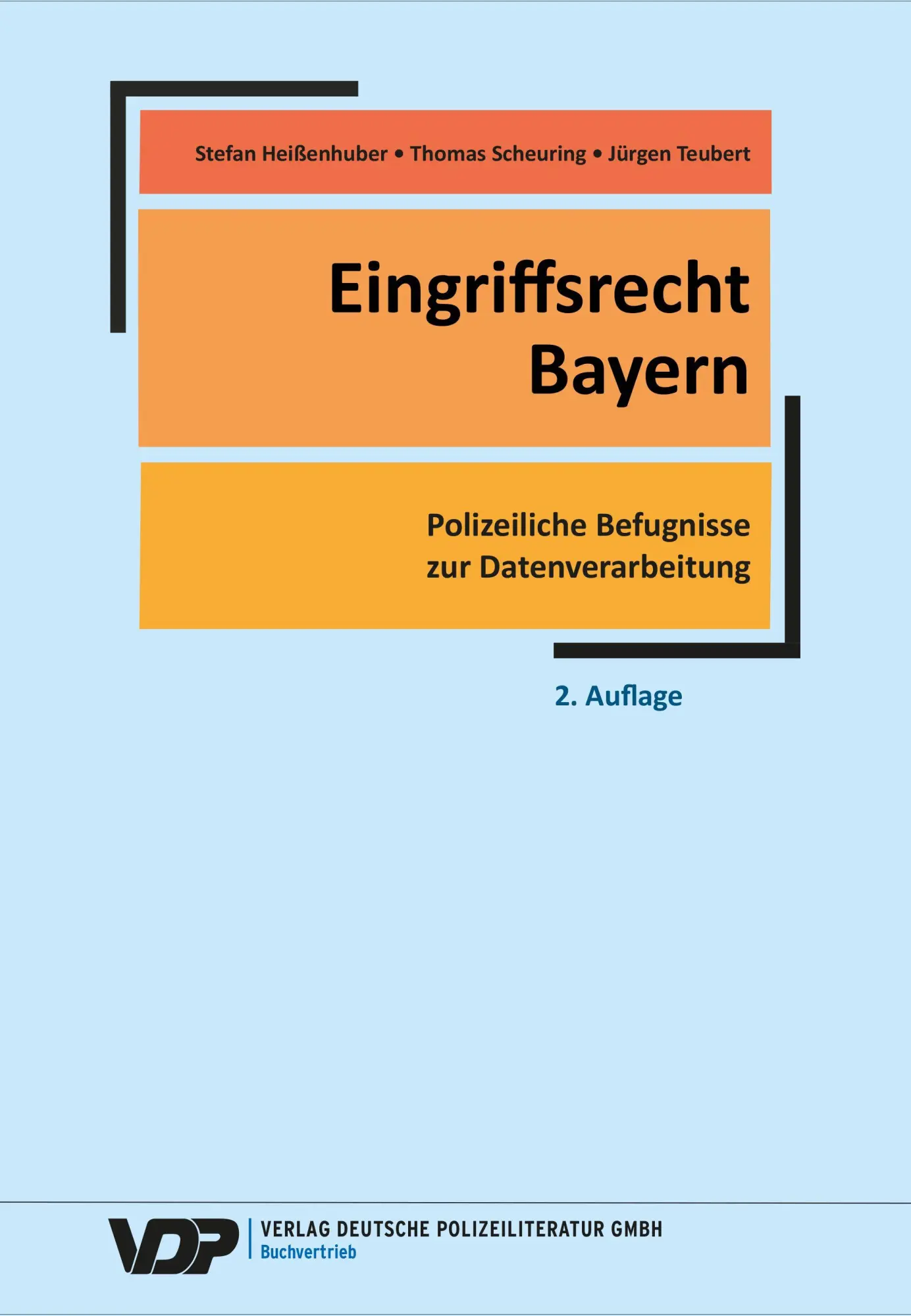 Cover: 9783801109479 | Eingriffsrecht Bayern | Polizeiliche Befugnisse zur Datenverarbeitung
