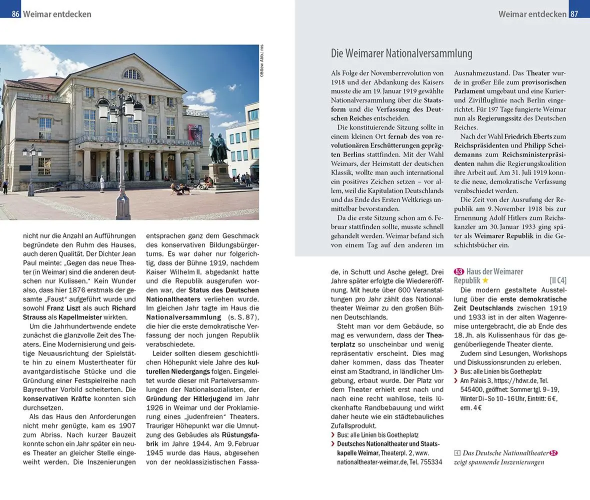 Bild: 9783831739479 | Reise Know-How CityTrip Erfurt und Weimar | Martin Schmidt | Buch