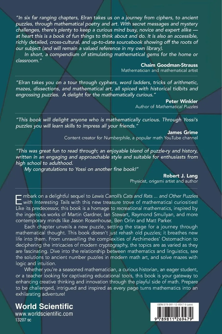 Rückseite: 9789811269479 | ARCHIMEDES' STOMACH...&amp; OTHER PUZZLES YOU'LL LOVE TO DIGEST | Elran