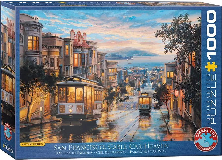Bild: 628136609579 | San Francisco Cable Car Heaven (Puzzle) | Spiel | In Spielebox | 2023