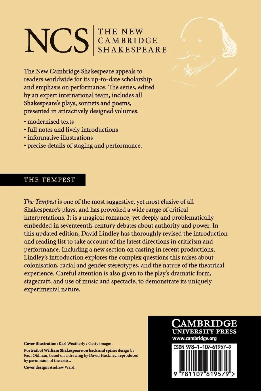 Rückseite: 9781107619579 | The Tempest | David Lindley | Taschenbuch | Kartoniert / Broschiert