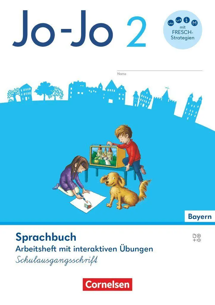 Cover: 9783464819579 | Jo-Jo Sprachbuch 2. Jahrgangsstufe - Grundschule Bayern - Ausgabe...