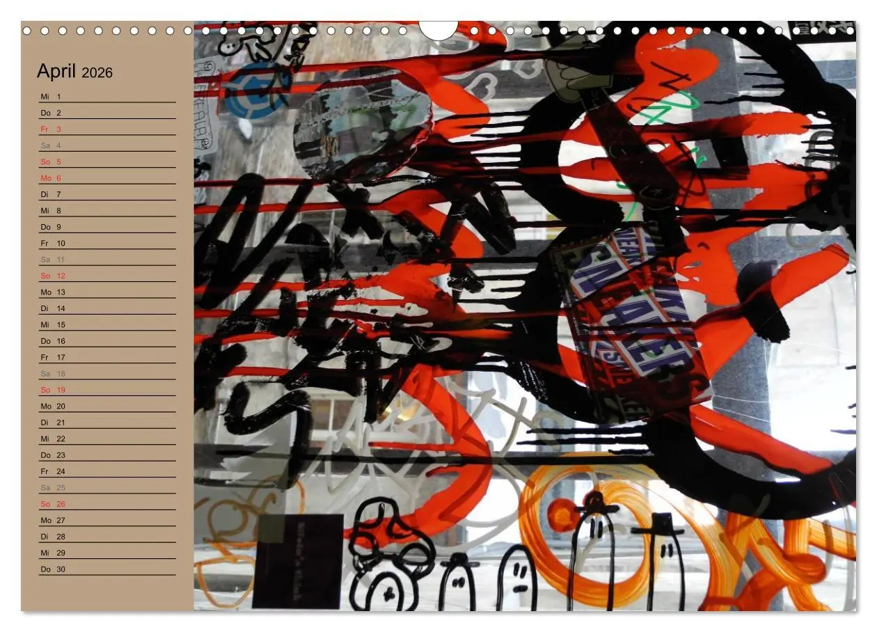 Bild: 9783516149579 | Street-Art Berlin (Wandkalender 2026 DIN A3 quer), CALVENDO...
