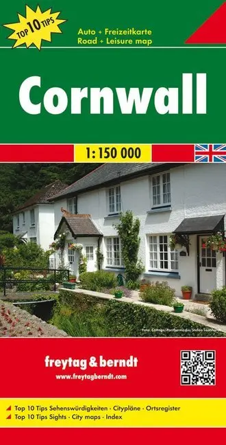 Cover: 9783707909579 | Cornwall 1 : 150 000. Autokarte | (Land-)Karte | Deutsch | 2018
