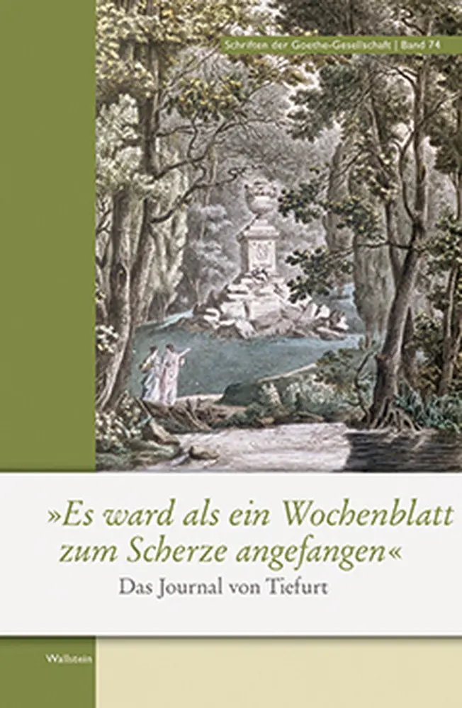 Cover: 9783835309579 | »Es ward als ein Wochenblatt zum Scherze angefangen« | Golz (u. a.)