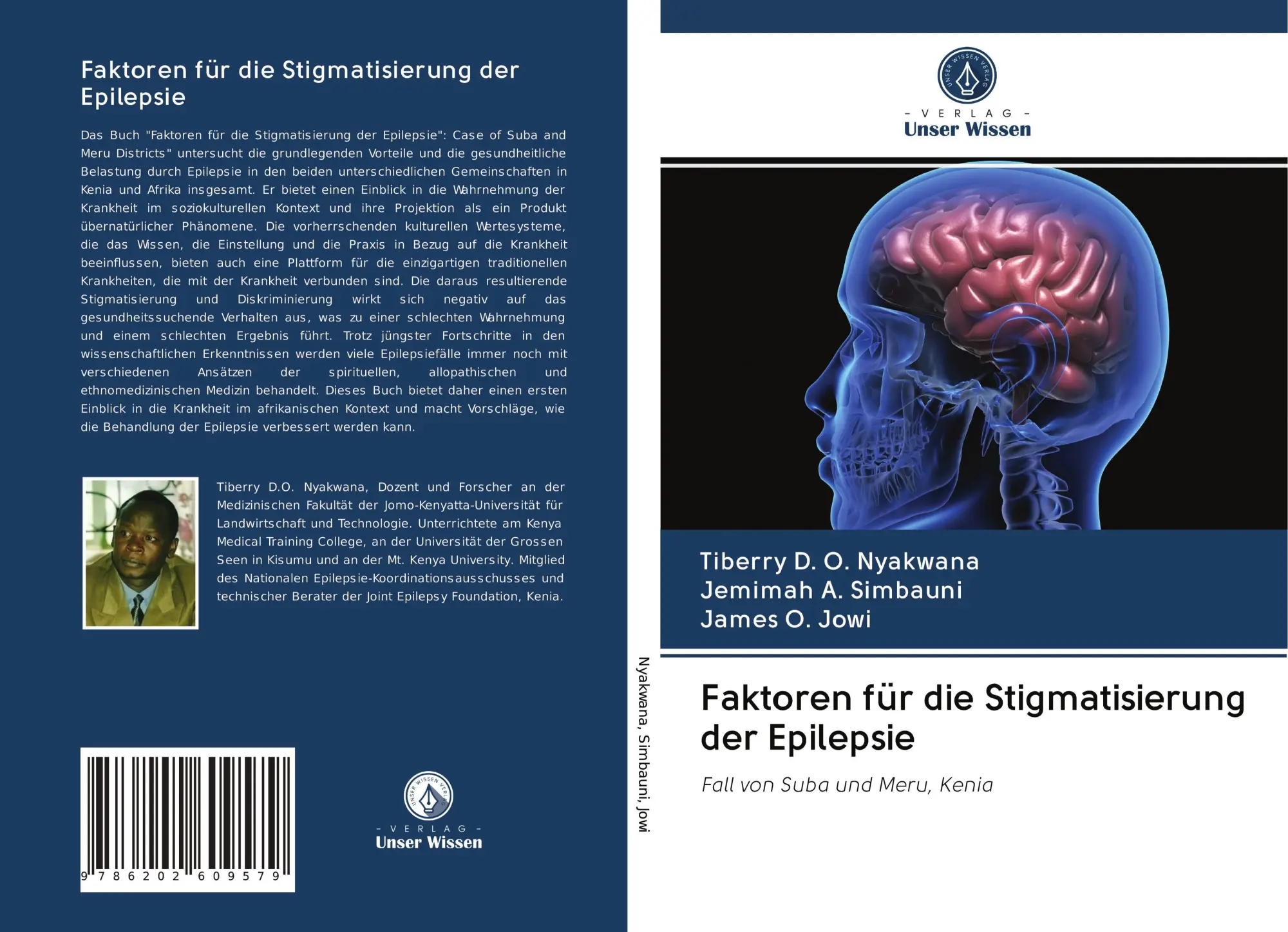 Cover: 9786202609579 | Faktoren für die Stigmatisierung der Epilepsie | Nyakwana (u. a.)