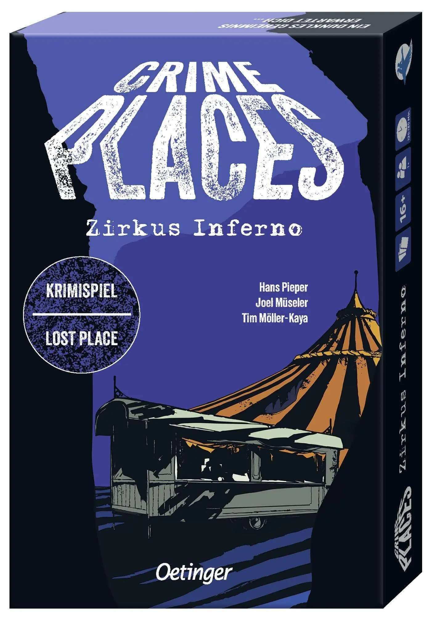 Cover: 4260512189679 | Crime Places. Zirkus Inferno | Hans Pieper (u. a.) | Spiel | 144 S.