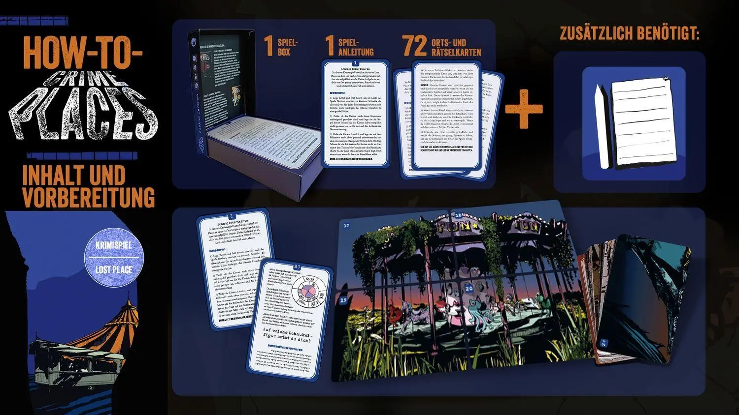 Bild: 4260512189679 | Crime Places. Zirkus Inferno | Hans Pieper (u. a.) | Spiel | 144 S.